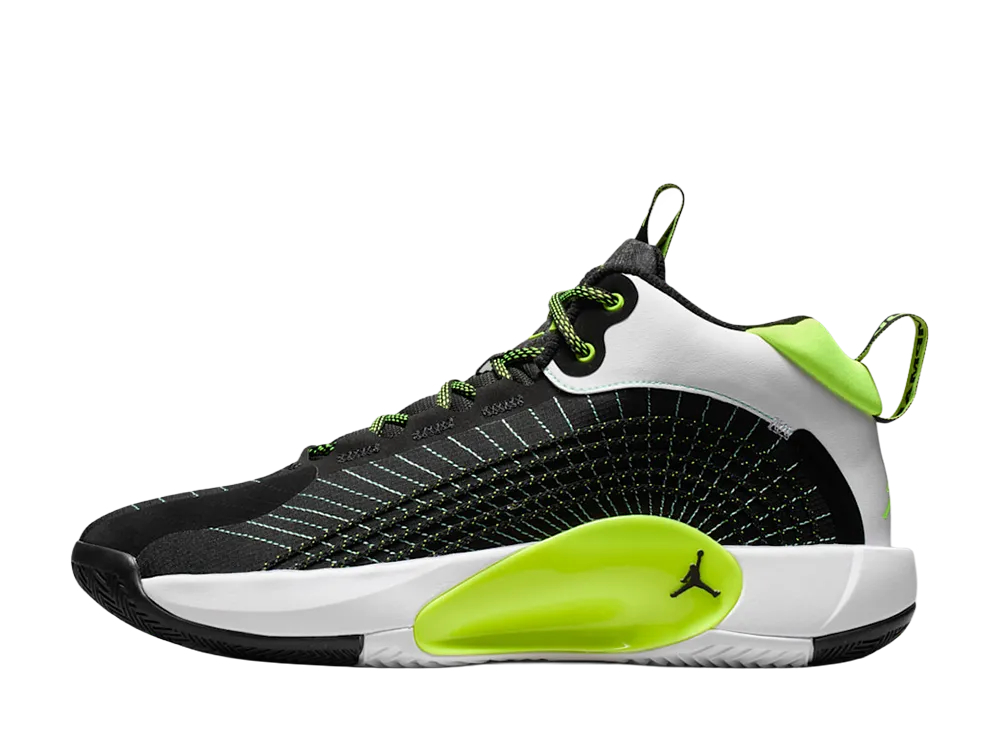 Nike Jordan Jumpman 2021 "Black/White/Green Glow"
