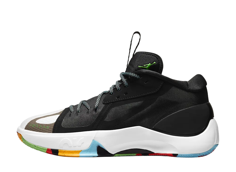 Nike Jordan Zoom Separate "Black/Laser Orange/Green Strike"