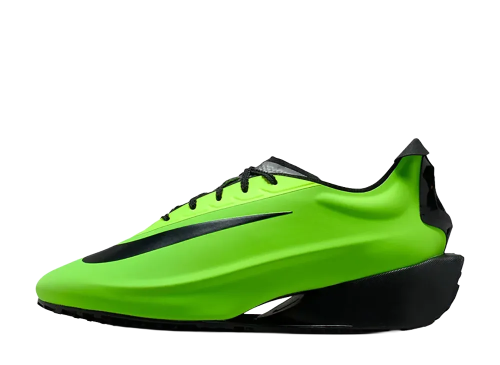 ナイキ ウィメンズ ファーストサイト ノワール "エレクトリックグリーン"