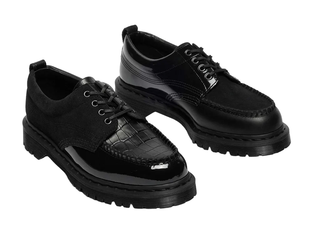 ビームス × ドクターマーチン ローウェル ホール シューズ "ブラック"