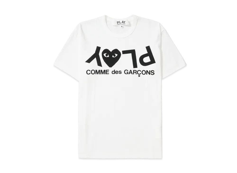 COMME des GARCONS PLAY CDG AX-T068-051 "White"