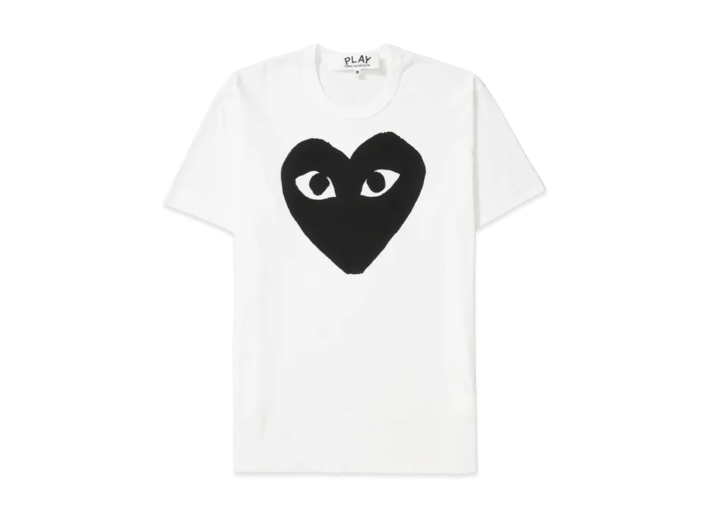 COMME des GARCONS PLAY CDG AX-T070-051 "White"