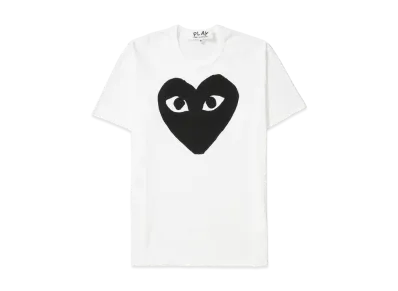 COMME des GARCONS PLAY CDG AX-T070-051 "White"