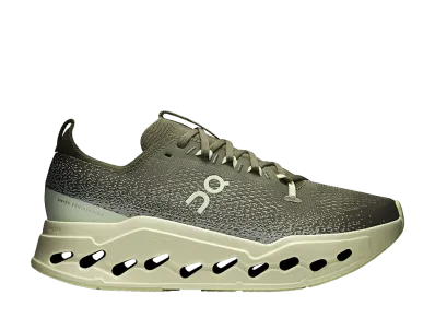 On Cloudsurfer Max Wide "Olive/Seedling"