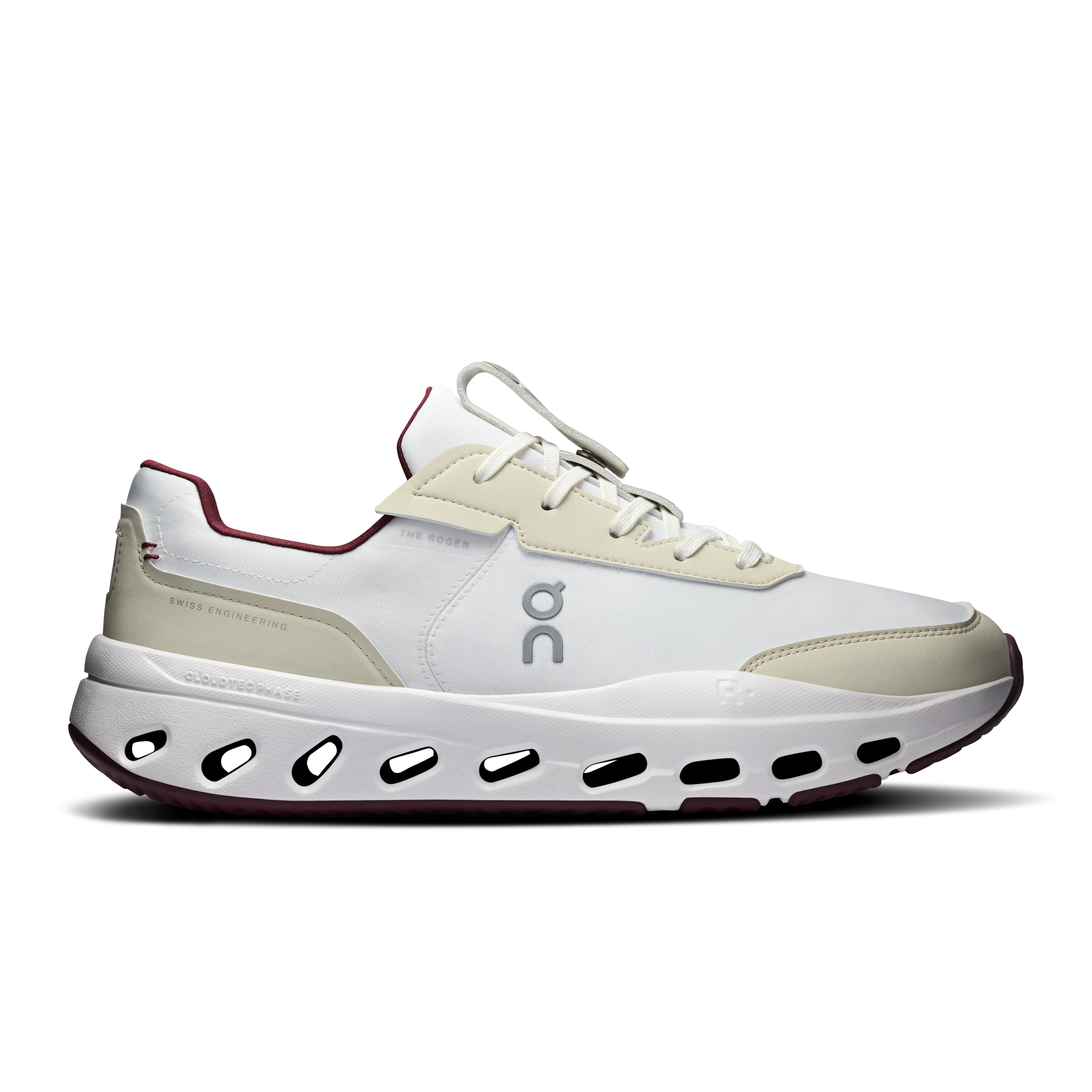 On The Roger Wildcard "Ivory/Maroon"