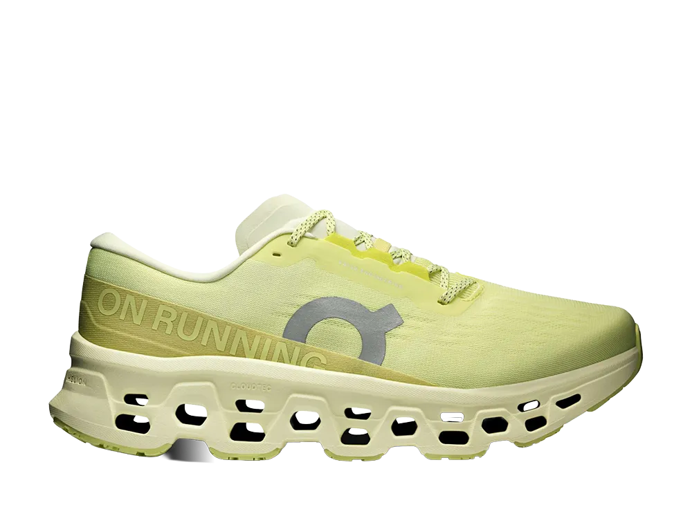 On Cloudmonster 3 Wide "Limelight/Seedling"