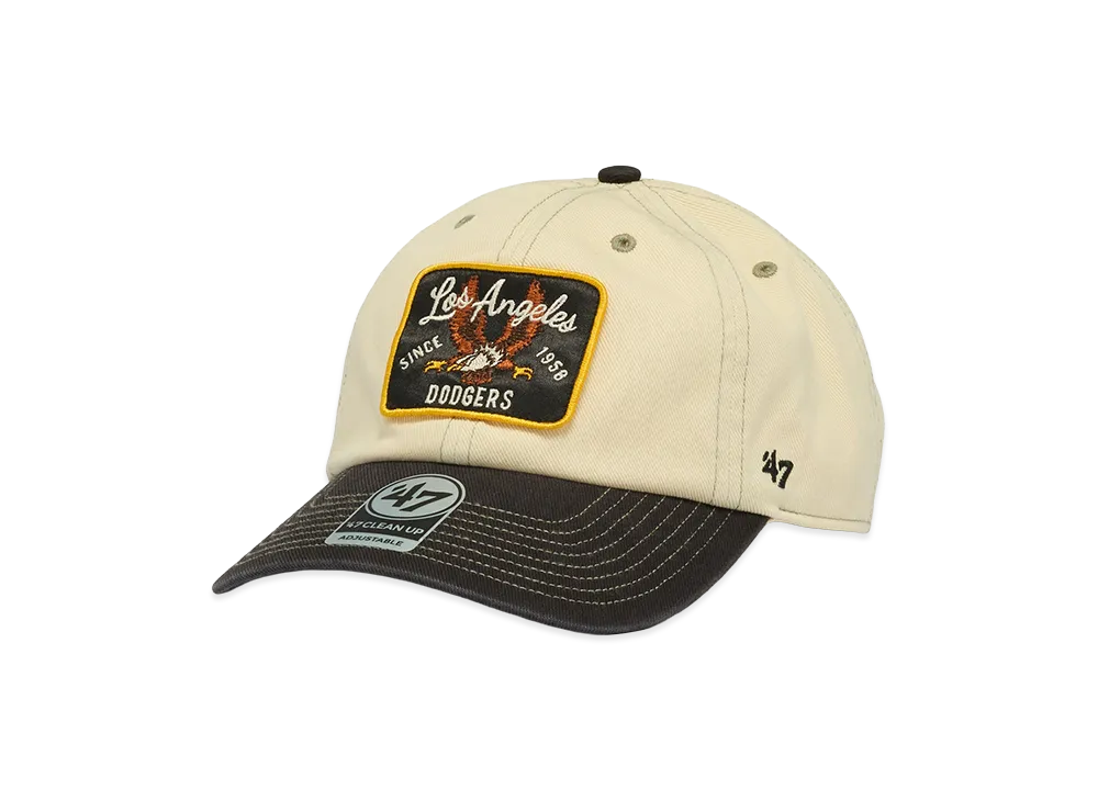 47 Clean Up Los Angeles Dodgers Souvenir "Beige"