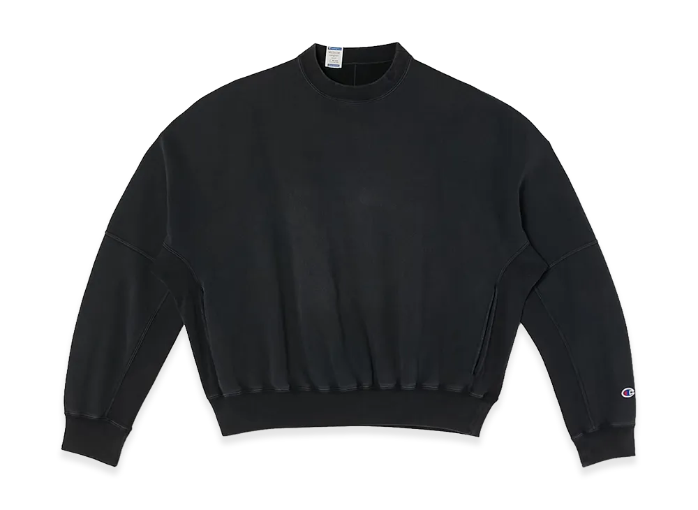 Champion x N.HOOLYWOOD Reverse Weave Reversible Crew Neck Sweatshirt "Charcoal"