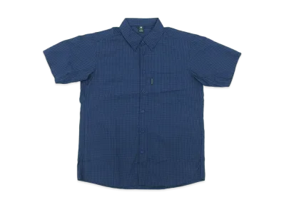 mont-bell WIC. Dry-Touch Short Sleeve Shirt "Navy/Black"