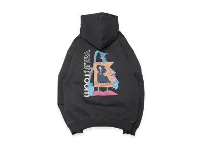VAULTROOM Ascii Art Hoodie "Charcoal"