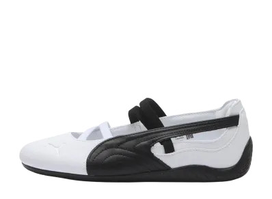 Puma Women's Speedcat Ballet Leather "PUMA White/PUMA Black"