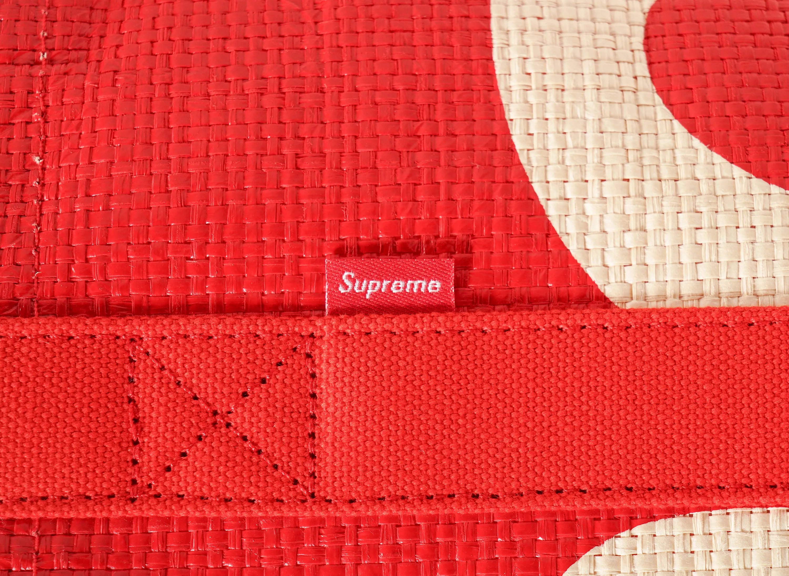 Supreme Raffia Tote 