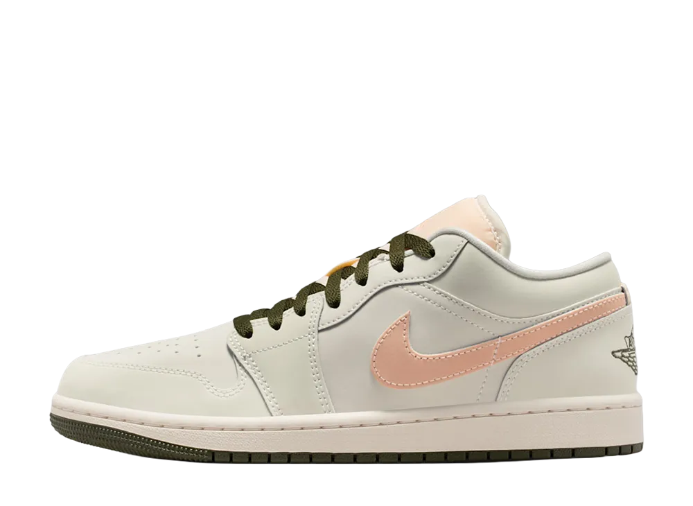 Nike Women's Air Jordan 1 Low "Sail/Crimson Tint"