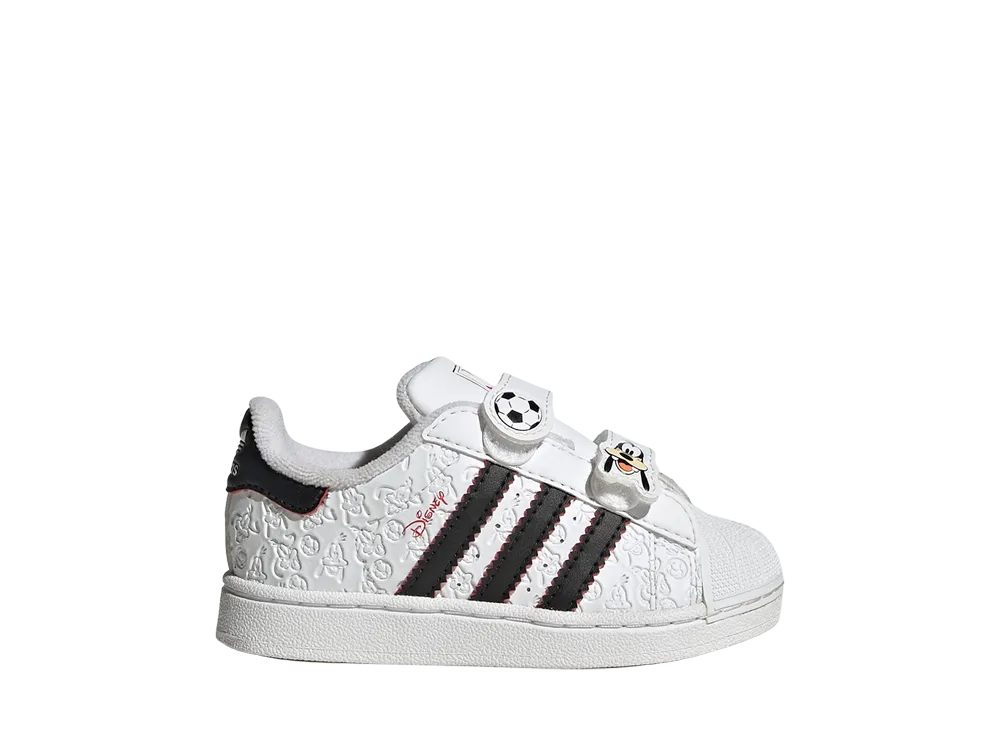 Disney × adidas TD Superstar 2 "Cloud White/Core Black"