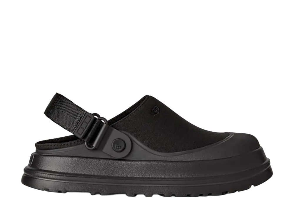 UGG Women's GoldenGlow Canvas Clog "Black"