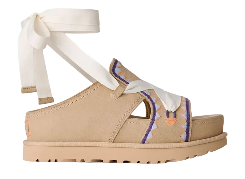 UGG Women's Goldenstar Hi Artistitch "Sand Multi"