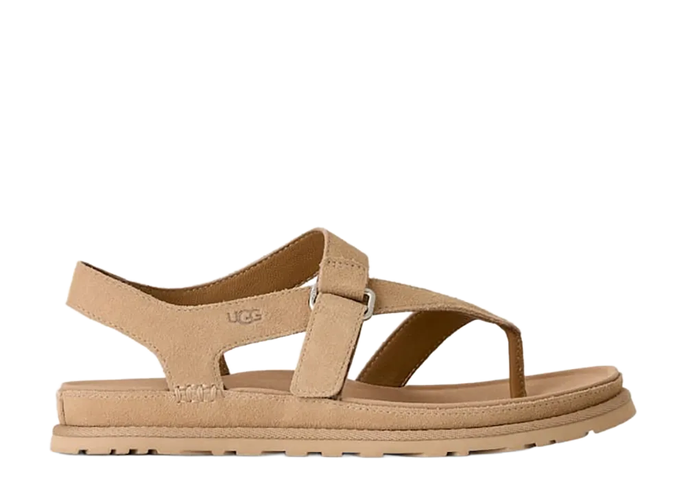 UGG Women's GoldenGaze Toe Post "Sand"
