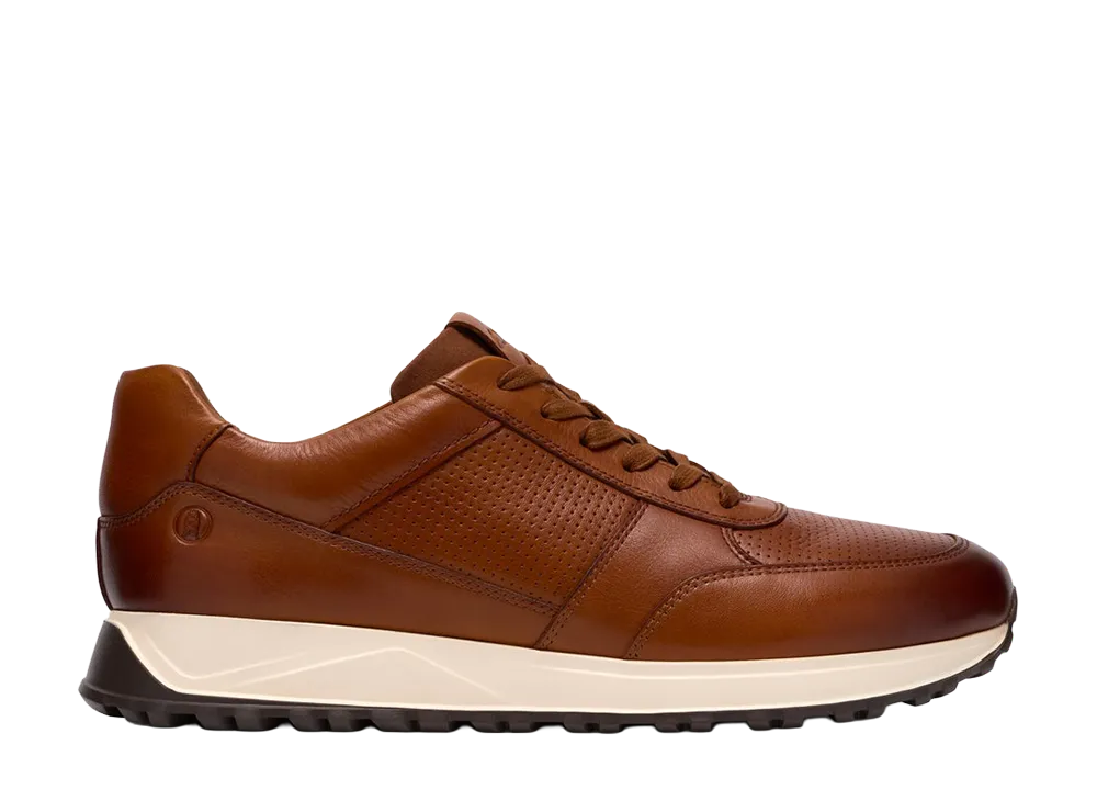 Clarks Radwell Tie "Tan Leather"