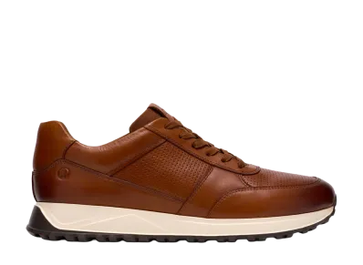 Clarks Radwell Tie "Tan Leather"