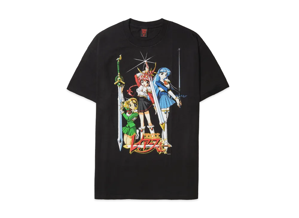Geeks Rule x Magic Knight Rayearth 15 Silkscreen Printing T Shirt "Black"