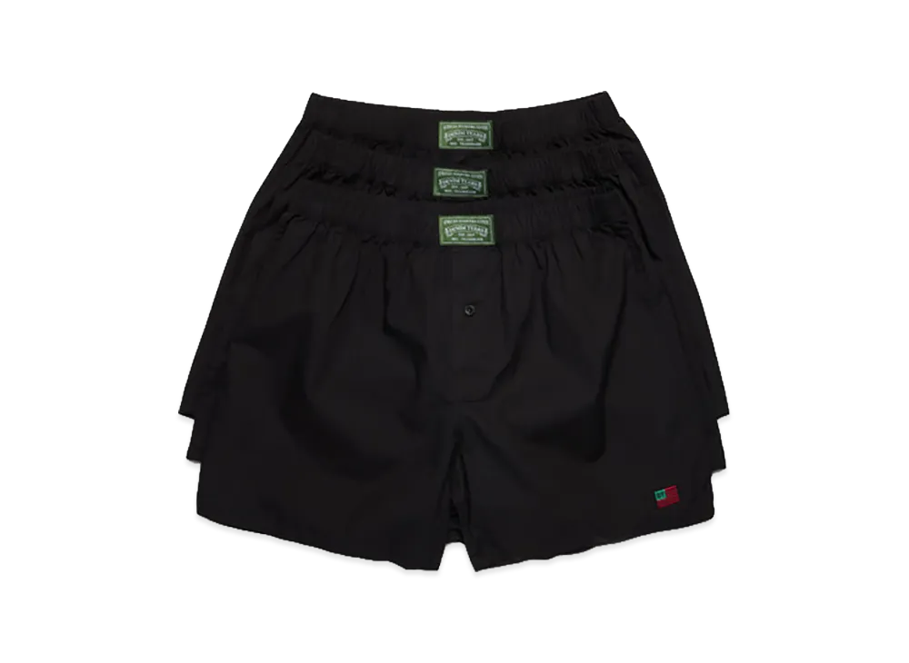 DENIM TEARS Boxer Short 3-Pack "Black"