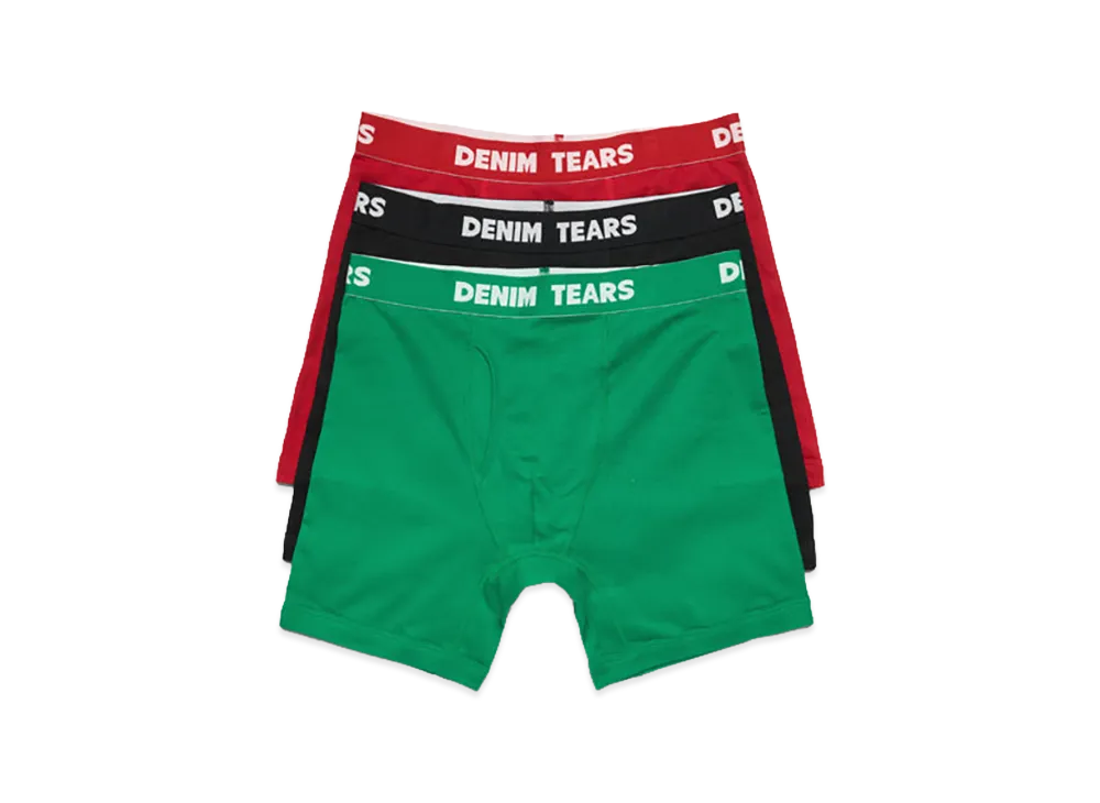 DENIM TEARS RGB Boxer Brief 3-Pack "Multi"