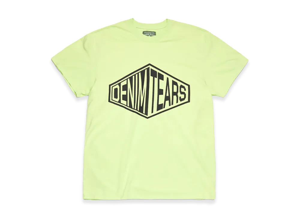 DENIM TEARS 3D Box Logo Tee "Lime"