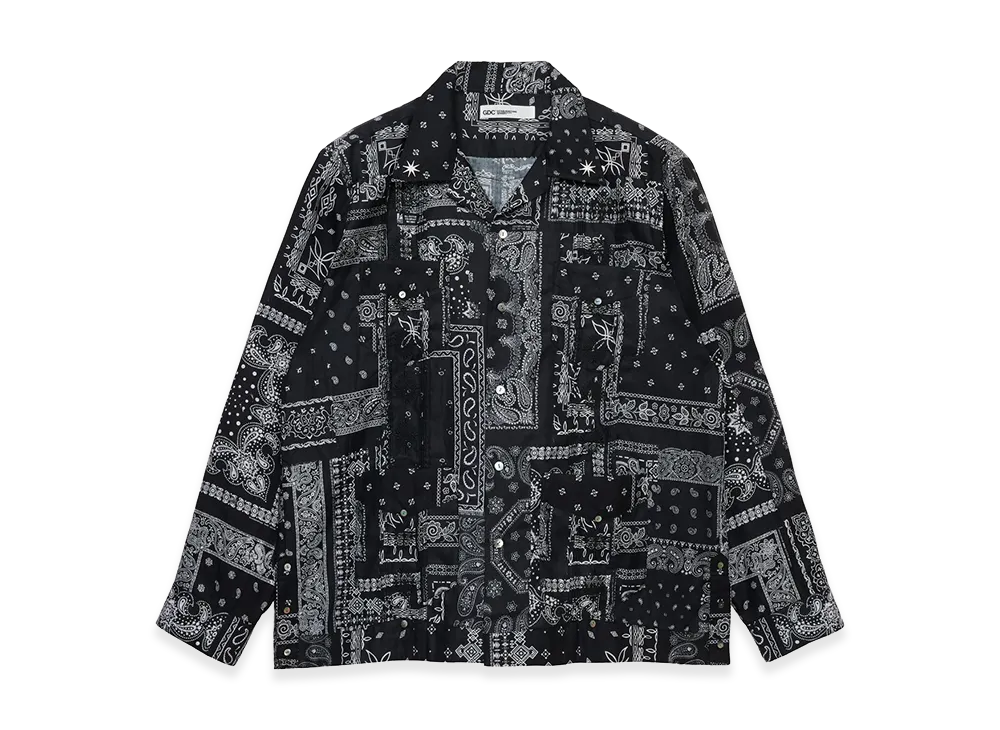 GDC x MIYAGI HIDETAKA Cuban Shirt "Black"