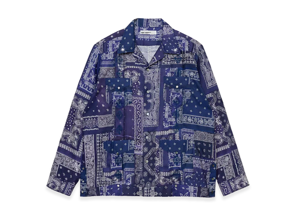 GDC x MIYAGI HIDETAKA Cuban Shirt "Navy"
