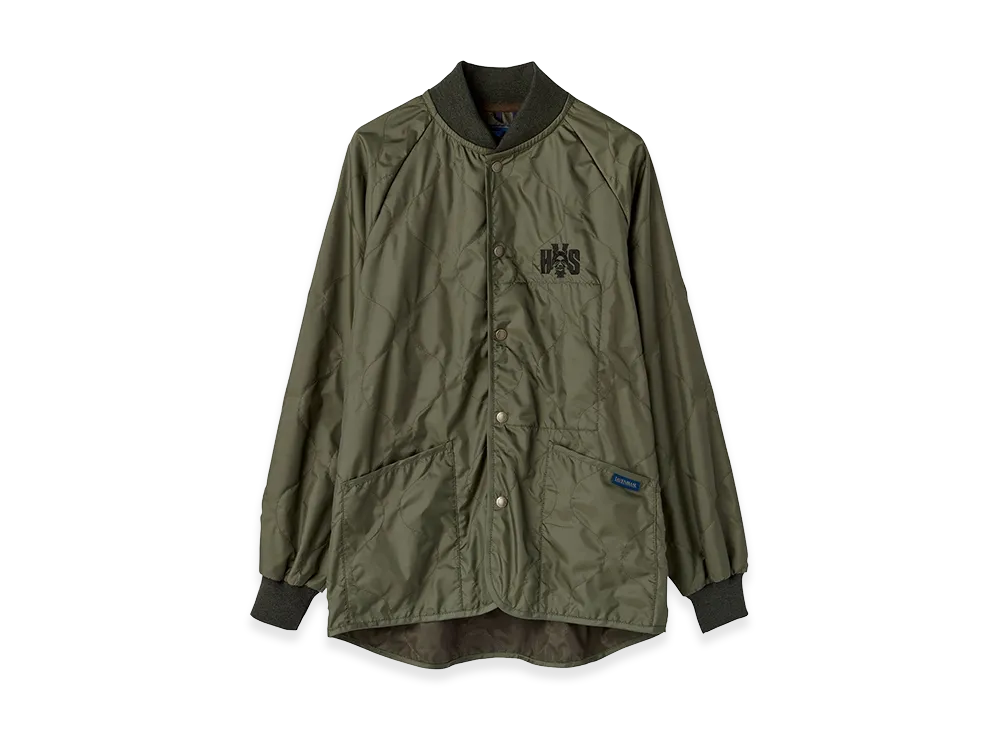 HYSTERIC GLAMOUR x LAVENHAM Bomber Jacket "Khaki"