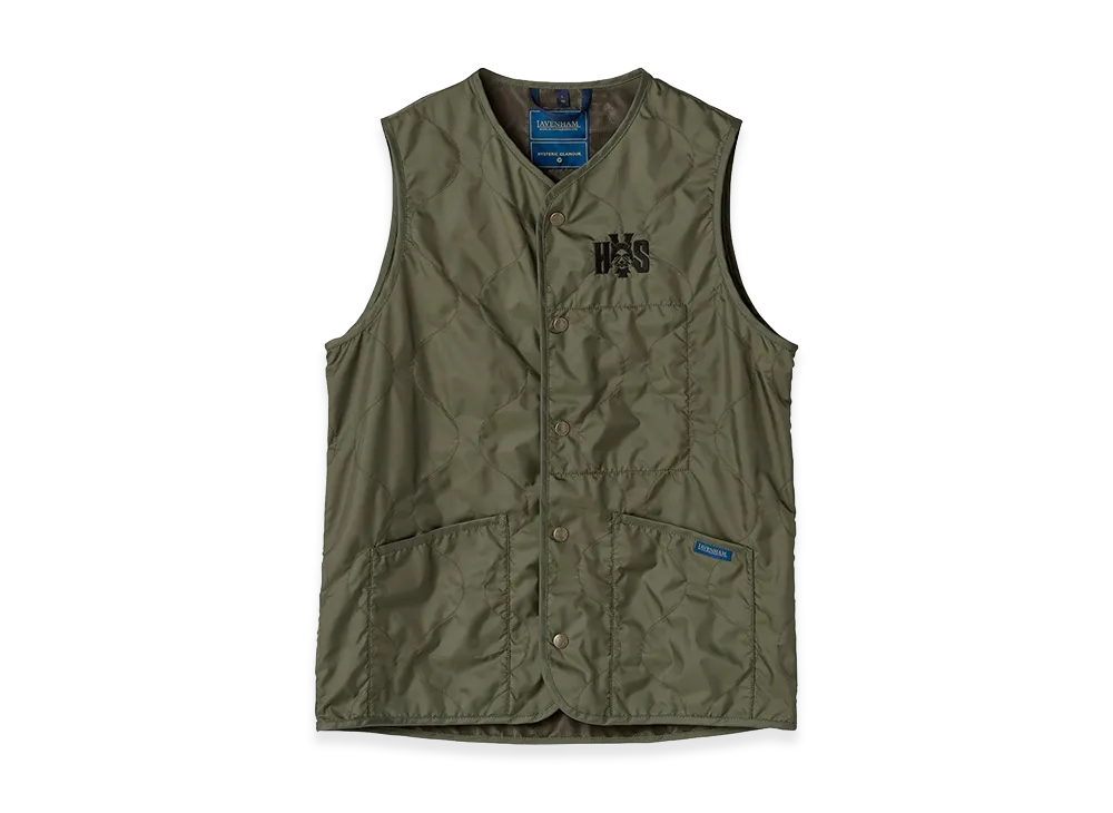 HYSTERIC GLAMOUR x LAVENHAM Thornham "Khaki"