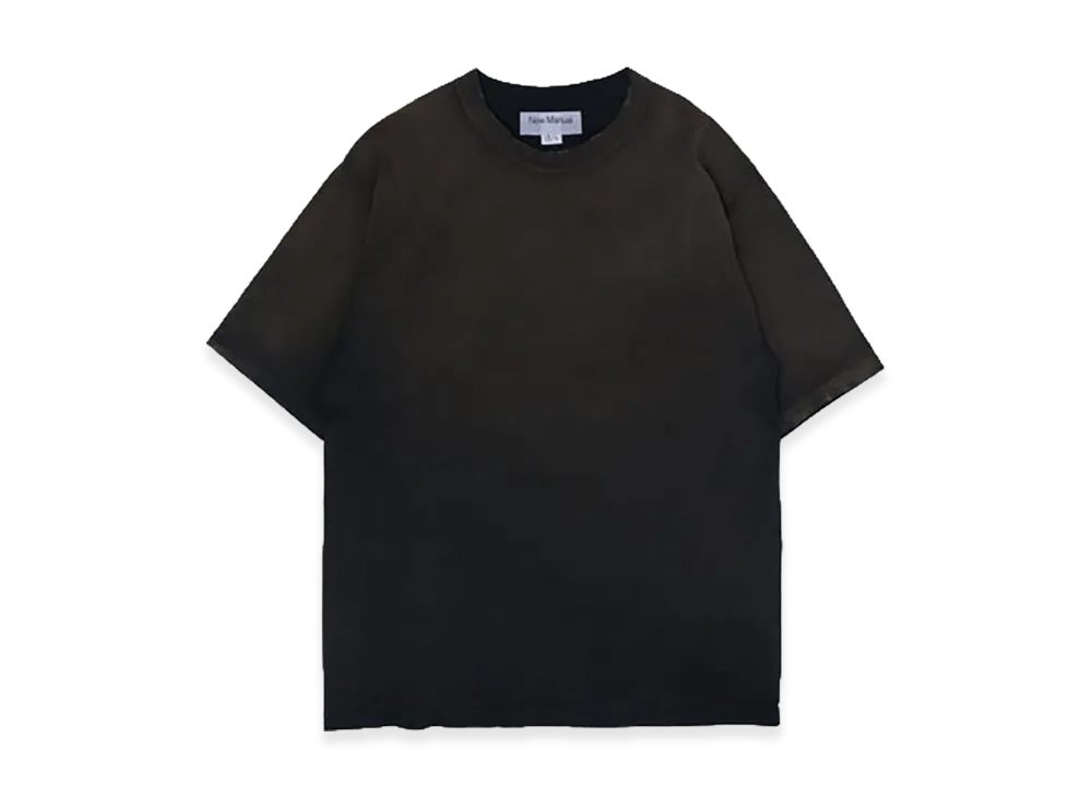 New Manual Vintage Washed Tee "Black"