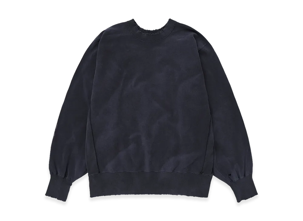 New Manual Vintage Washed Sweat P/O "Black"