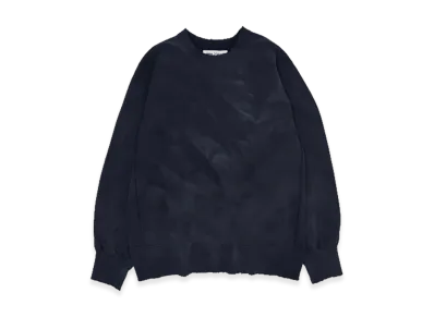 New Manual Vintage Washed Sweat P/O "Navy"