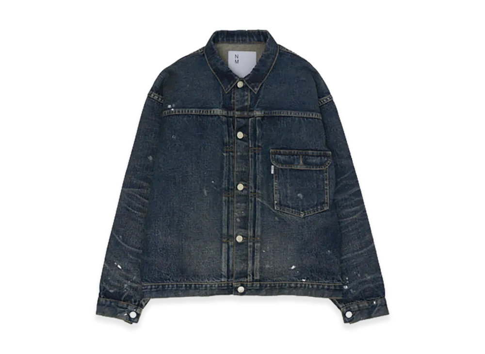 New Manual #001 T-Back Denim Jacket "Indigo"