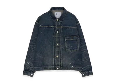 New Manual #001 T-Back Denim Jacket "Indigo"