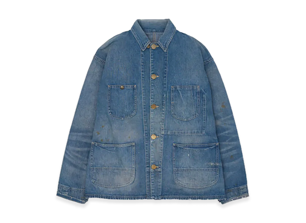 New Manual #024 Le Chore Jacket "Indigo Blue"