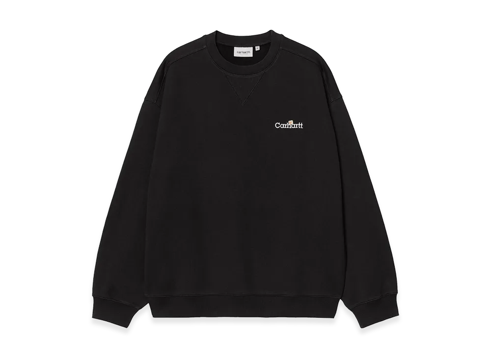 Carhartt WIP Wip Label Sweat "Black"