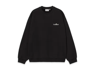Carhartt WIP Wip Label Sweat "Black"