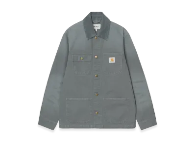 Carhartt WIP Michigan Coat "Cozy Blue/Cozy Blue(Stone Canvas)"