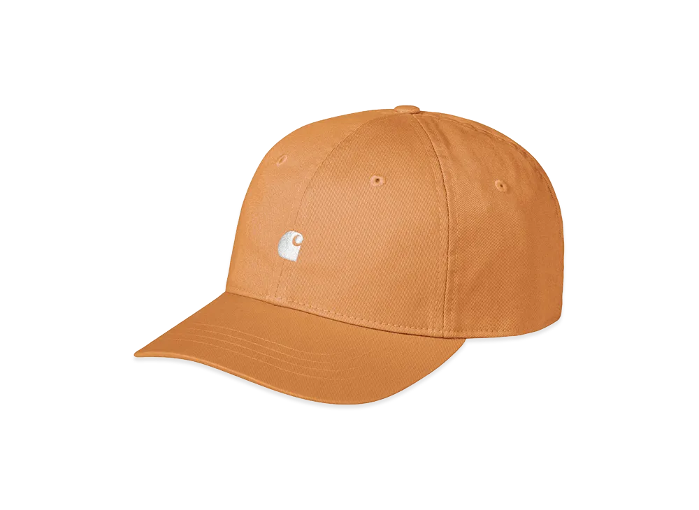 Carhartt WIP Madison Logo Cap "Gentle Orange/White"