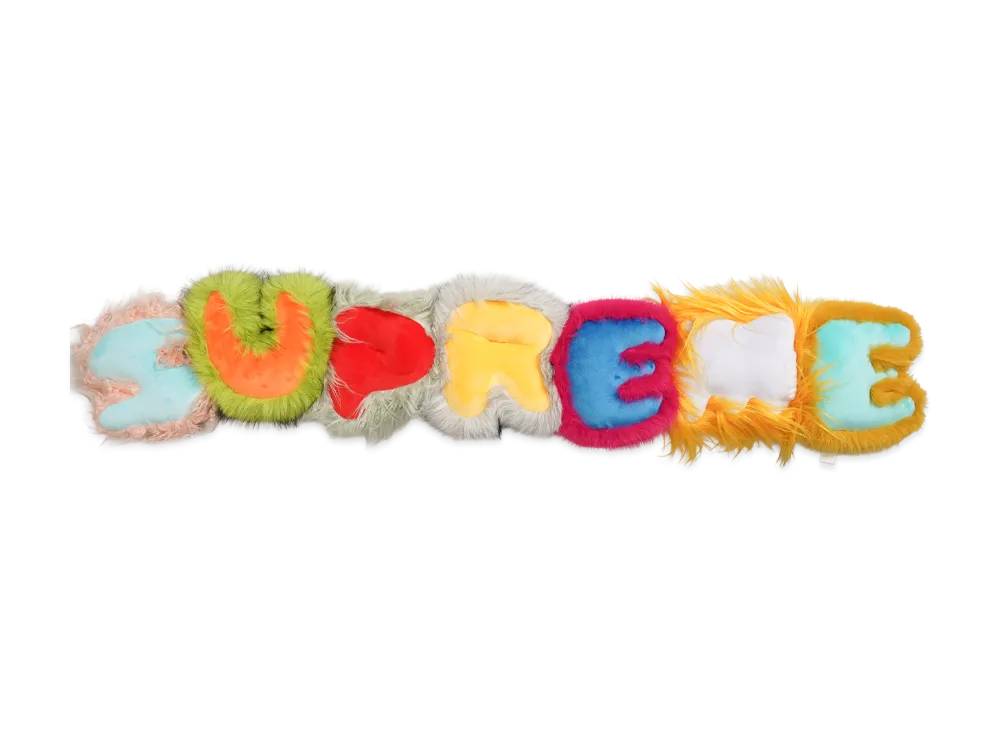 Supreme Faux Fur Pillow "Multicolor"