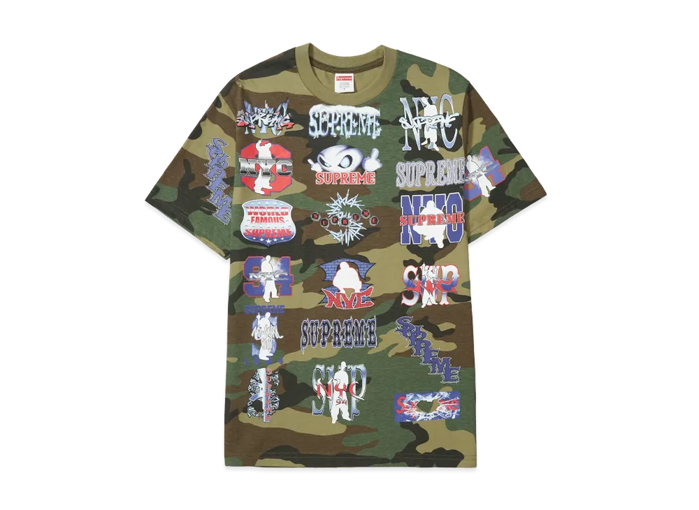 Supreme Flash Tee "Woodland Camo"