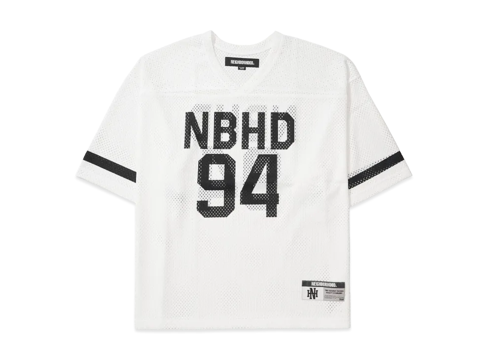 NEIGHBORHOOD Hockey V-Neck SS "White"