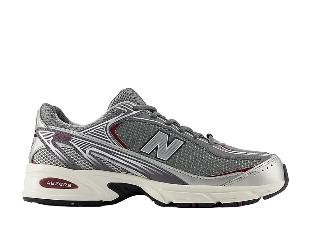 ニューバランス 509 "シルバーメタリック/マーキュリーレッド/キャッスルロック"