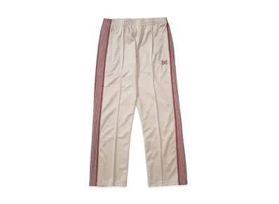 NEEDLES Track Pant - Poly Smooth "White"