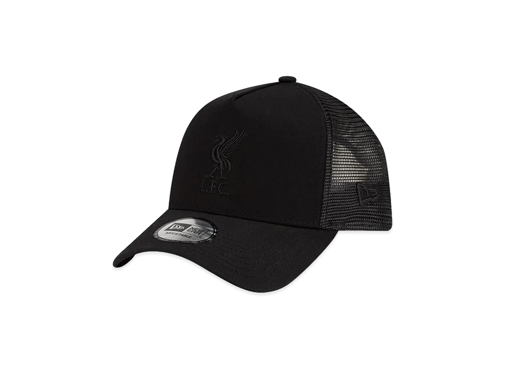 NEW ERA 9Forty A-Frame Trucker Liverpool FC Tonal Logo "Black"