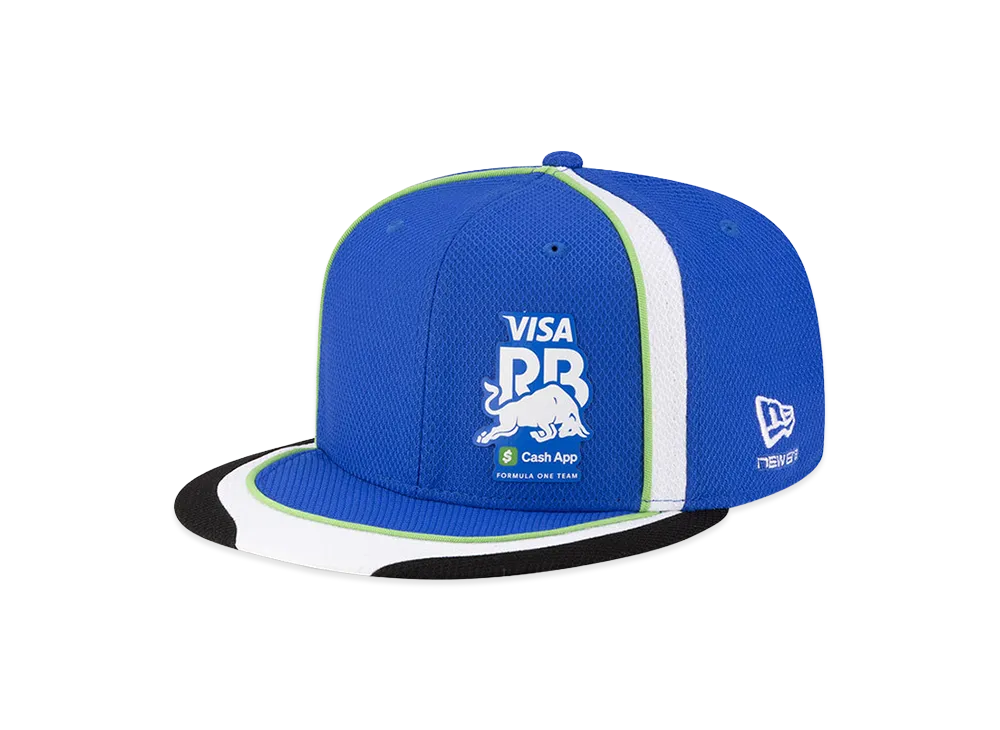 NEW ERA 59Fifty Visa Cash App Racing Bulls F1 Team "Blue"