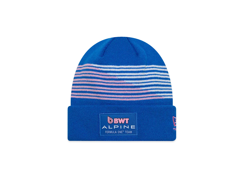 NEW ERA Cuff Knit BWT Alpine Formula 1 Team "Blue"