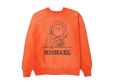 SAINT Mxxxxxx 23AW CRW N SWT Michael "Orange"